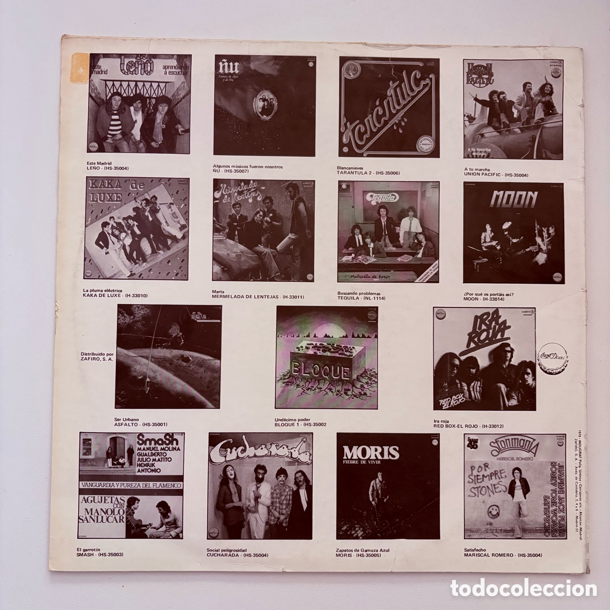 Discos de vinilo: lp Titis, El Sonido Chapa de 1979 - Foto 2