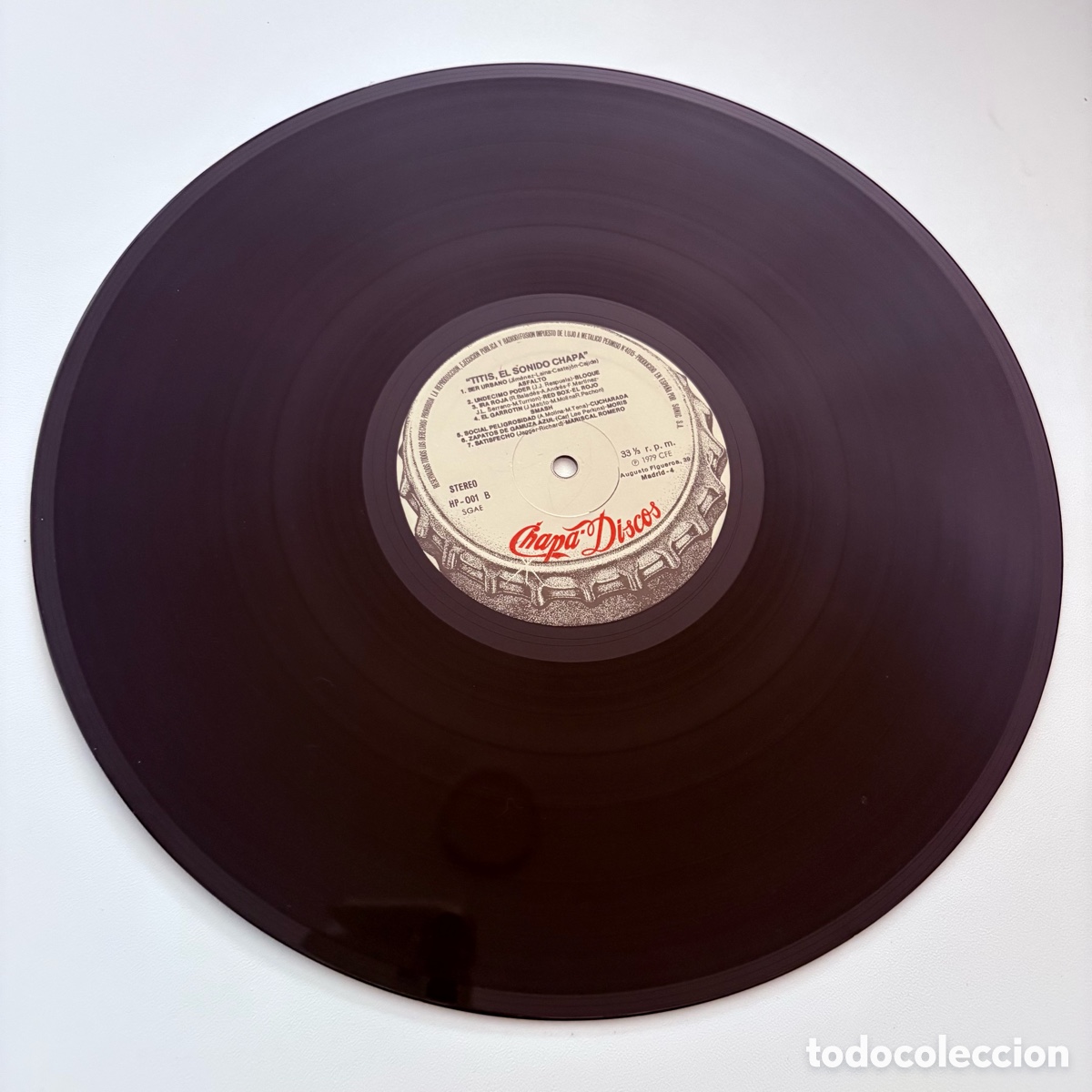 Discos de vinilo: lp Titis, El Sonido Chapa de 1979 - Foto 4