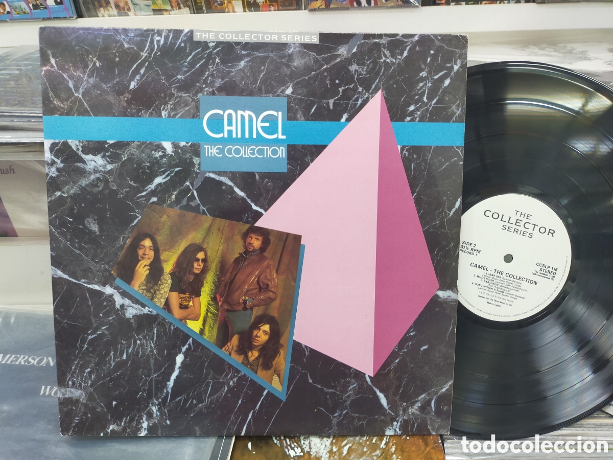 Discos de vinilo: Camel collection doble LP carpeta abierta u.k. 1985