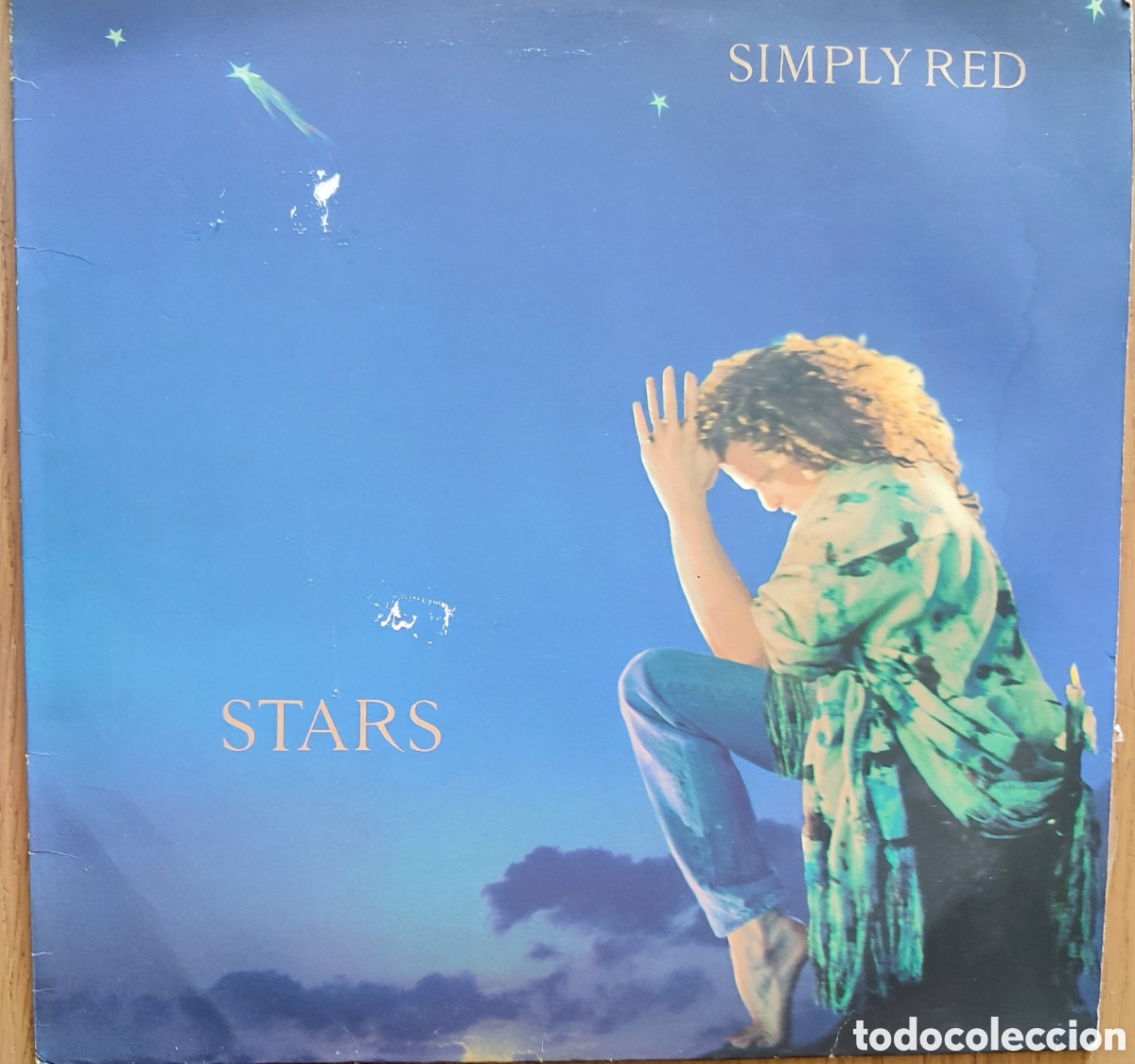 Discos de vinilo: LP SIMPLY RED POP ROCK - Foto 1