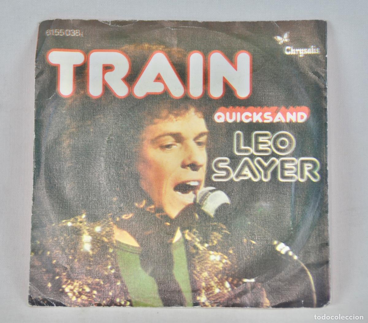 Discos de vinilo: Leo Sayer - Train. Edici&oacute;n portuguesa a&ntilde;o 1974