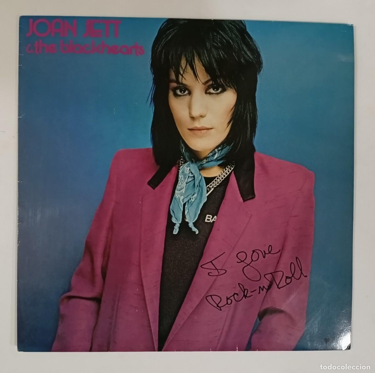 Discos de vinilo: JOAN JETT & THE BLACKHEARTS : I Love Rock&rsquo;n&rsquo;Roll. (LP. Bellaphon. Germany)