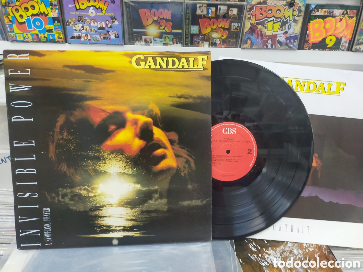 Discos de vinilo: Gandalf lp invisible power holanda 1989