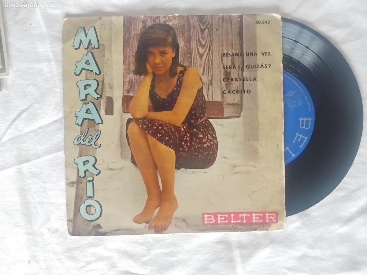 Discos de vinilo: MARA DEL RIO. BESAME OTRA VEZ + 3. EP BELTER 1959