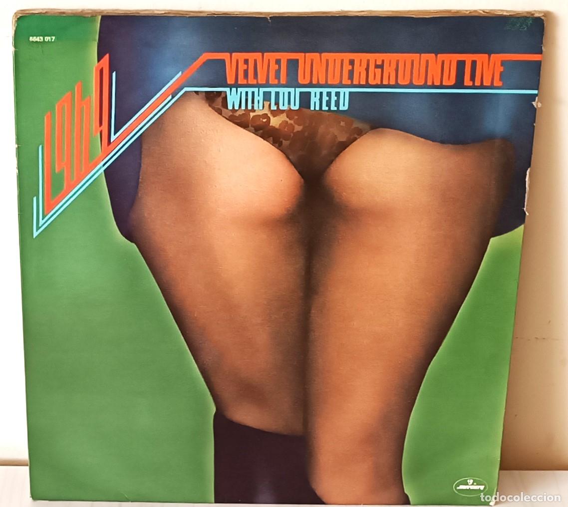 Discos de vinilo: VELVET UNDERGROUND - 1969 LIVE WITH LOU REED MERCURY EDIC. FRANCESA 2 LP&acute;S - 1974 GAT