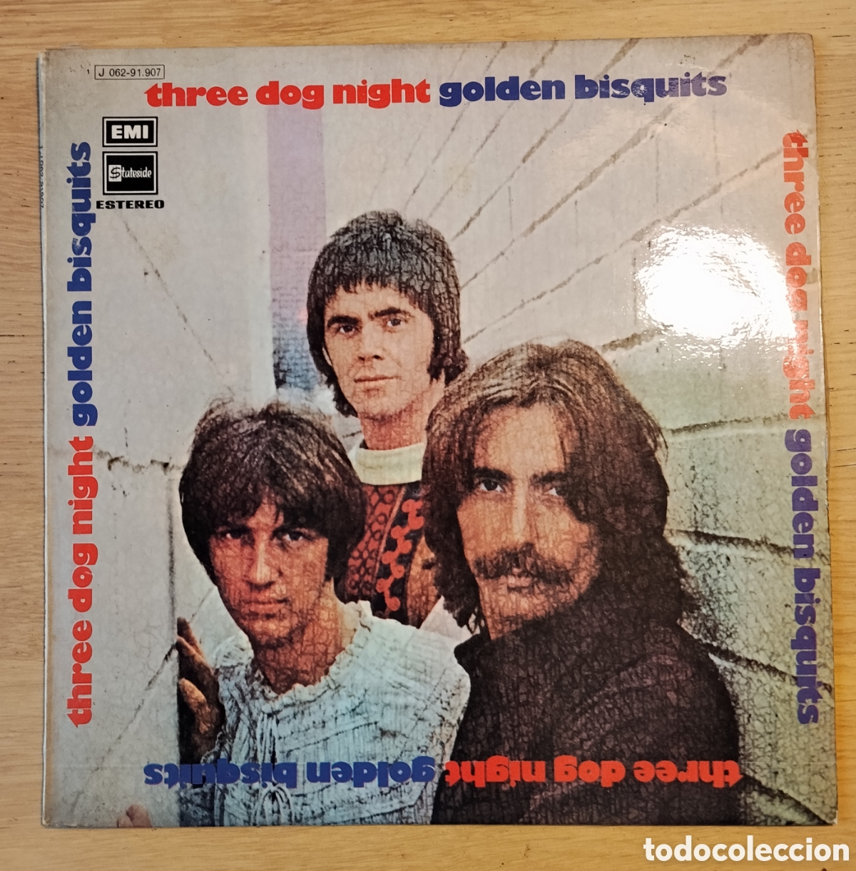Discos de vinilo: THREE DOG NIGHT: &rdquo;GOLDEN BISQUITS&rdquo; LP VINILO 1971 - ROCK