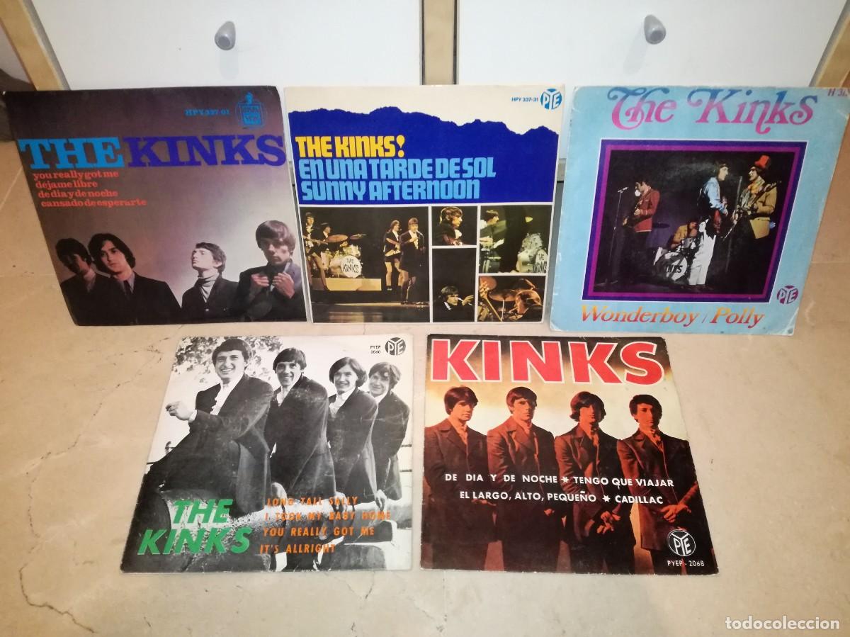 Discos de vinilo: LOTE DE 4 EPs Y 1 SINGLE DE THE KINKS-EDICIONES ORIGINALES ESPA&Ntilde;OLAS