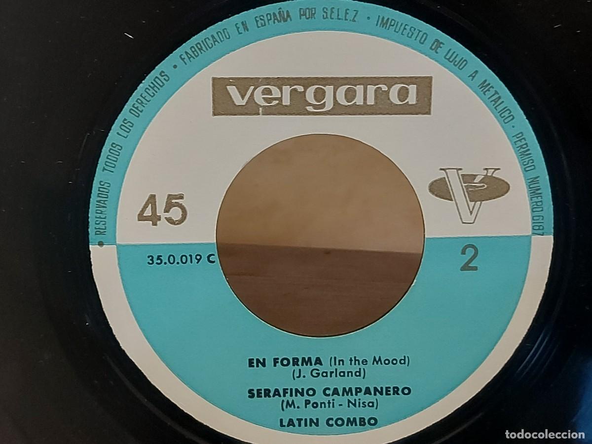 Discos de vinilo: LATIN COMBO | EN FORMA +3 | EP-VERGARA-1962 | MBC. *** - Foto 5