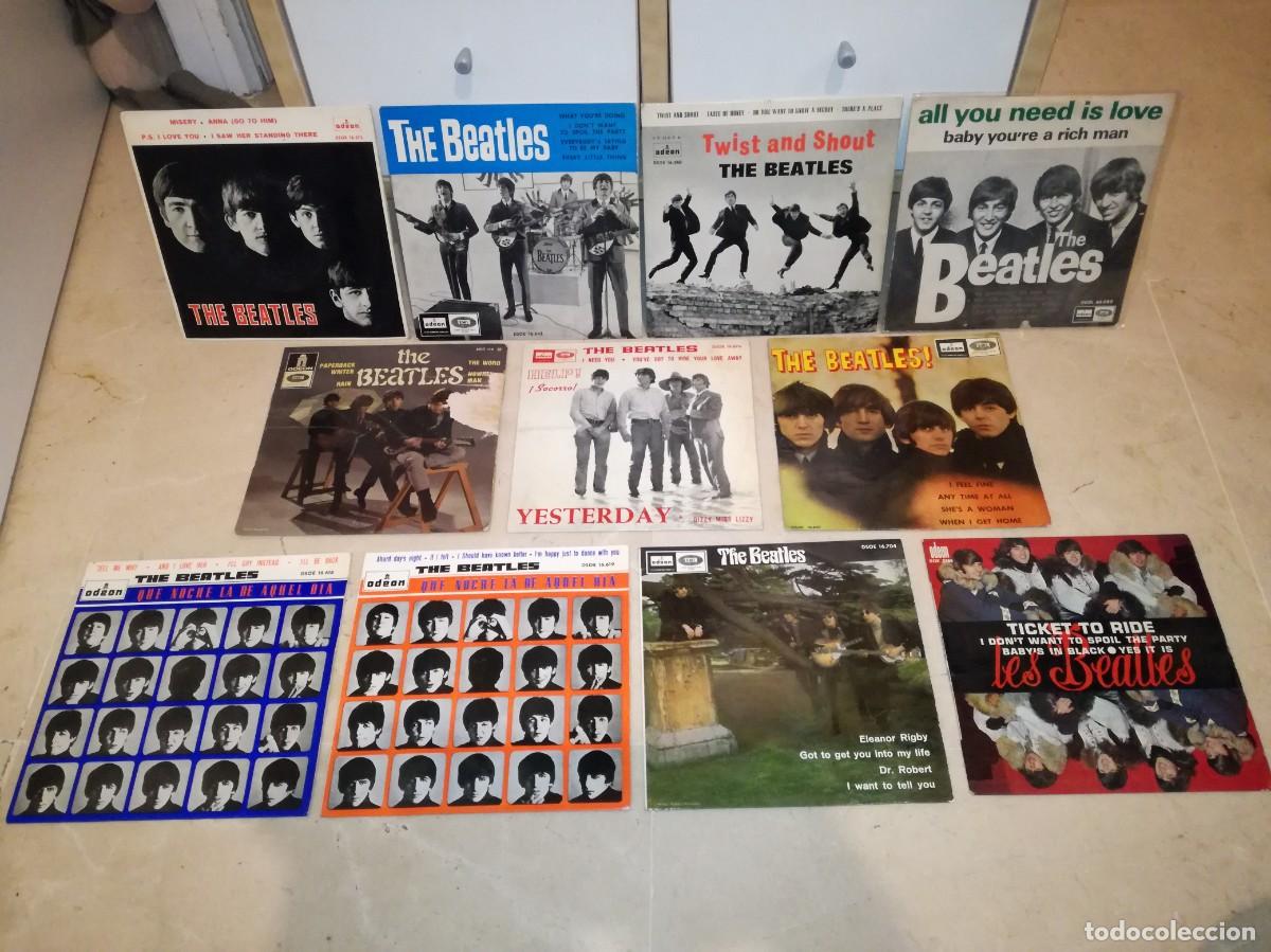 Discos de vinilo: LOTE DE 11 DISCOS DE THE BEATLES-EDICIONES ORIGINALES DE LOS 60