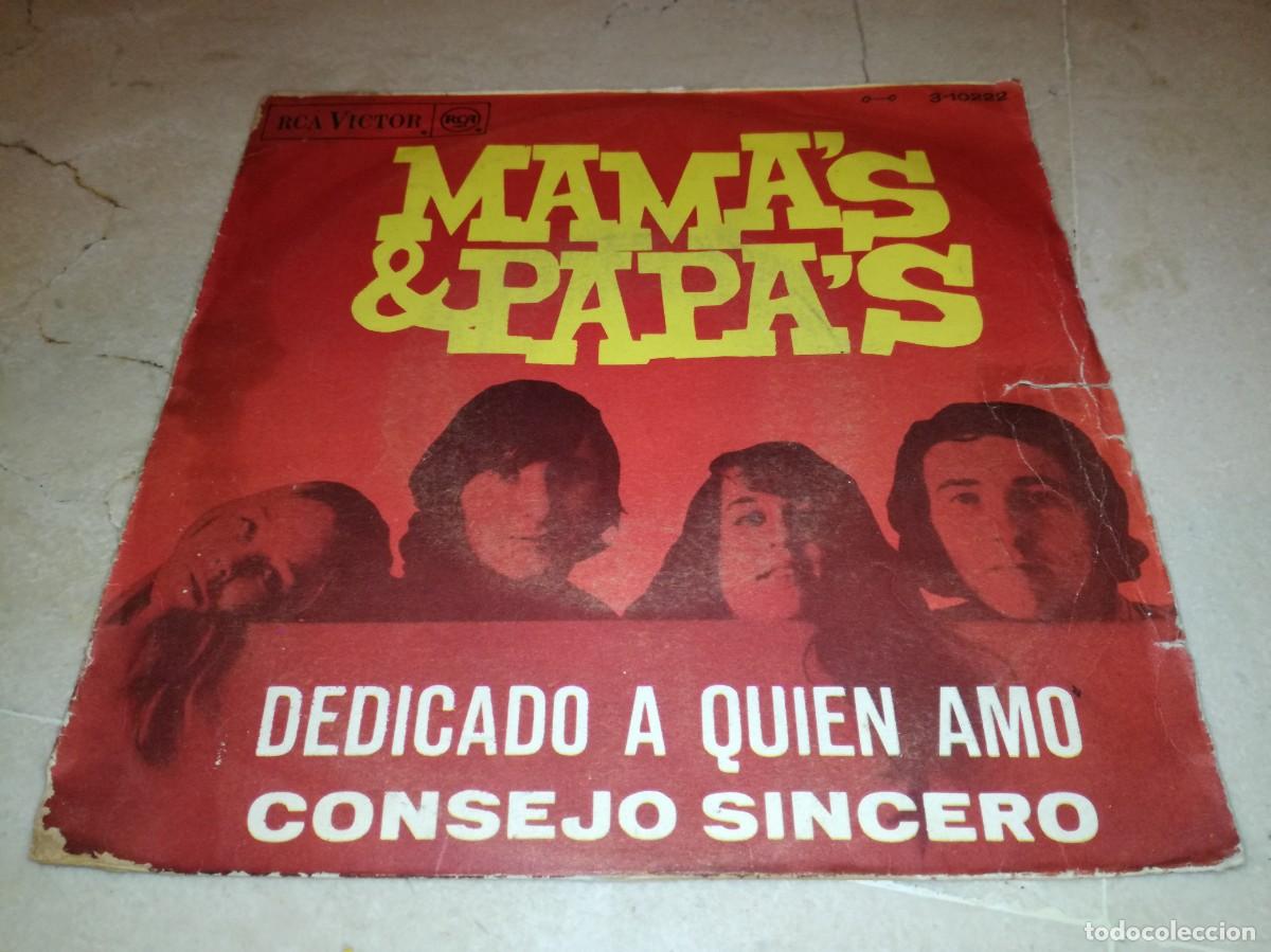 Discos de vinilo: THE MAMA&acute;S & THE PAPA&acute;S-DEDICADO A QUIEN AMO-ORIGINAL ESPA&Ntilde;OL 1967