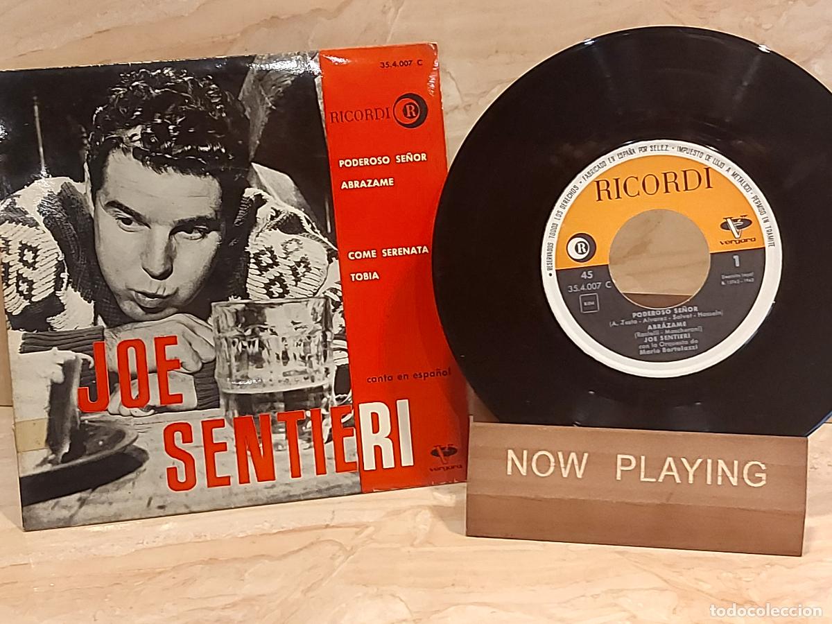 Discos de vinilo: JOE RICORDI |PODEROSO SE&Ntilde;OR +3 | EP-RICORDI-1962 | MBC. ***