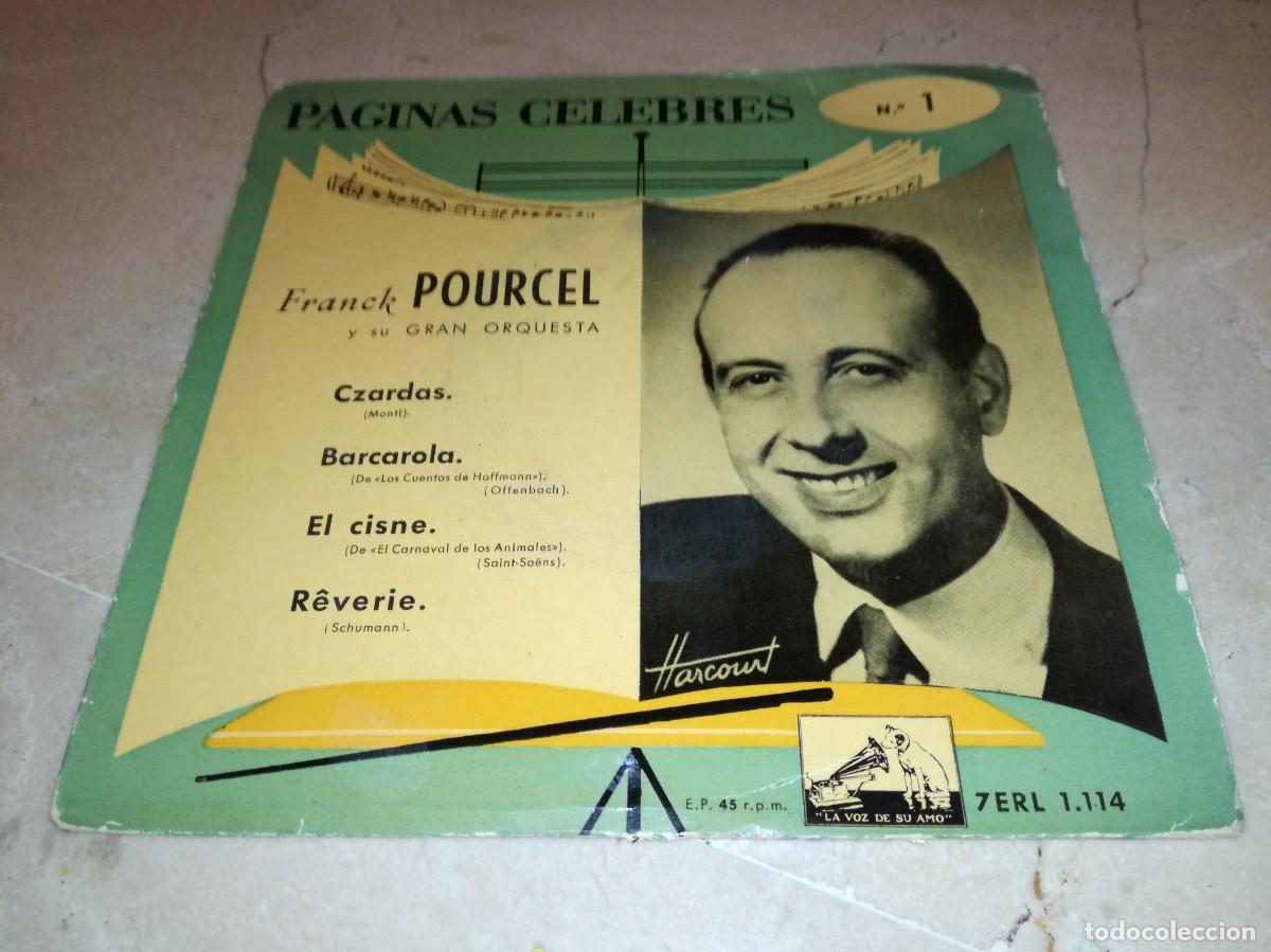 Discos de vinilo: FRANK POURCEL Y SU GRAN ORQUESTA - CZARDAS + 3