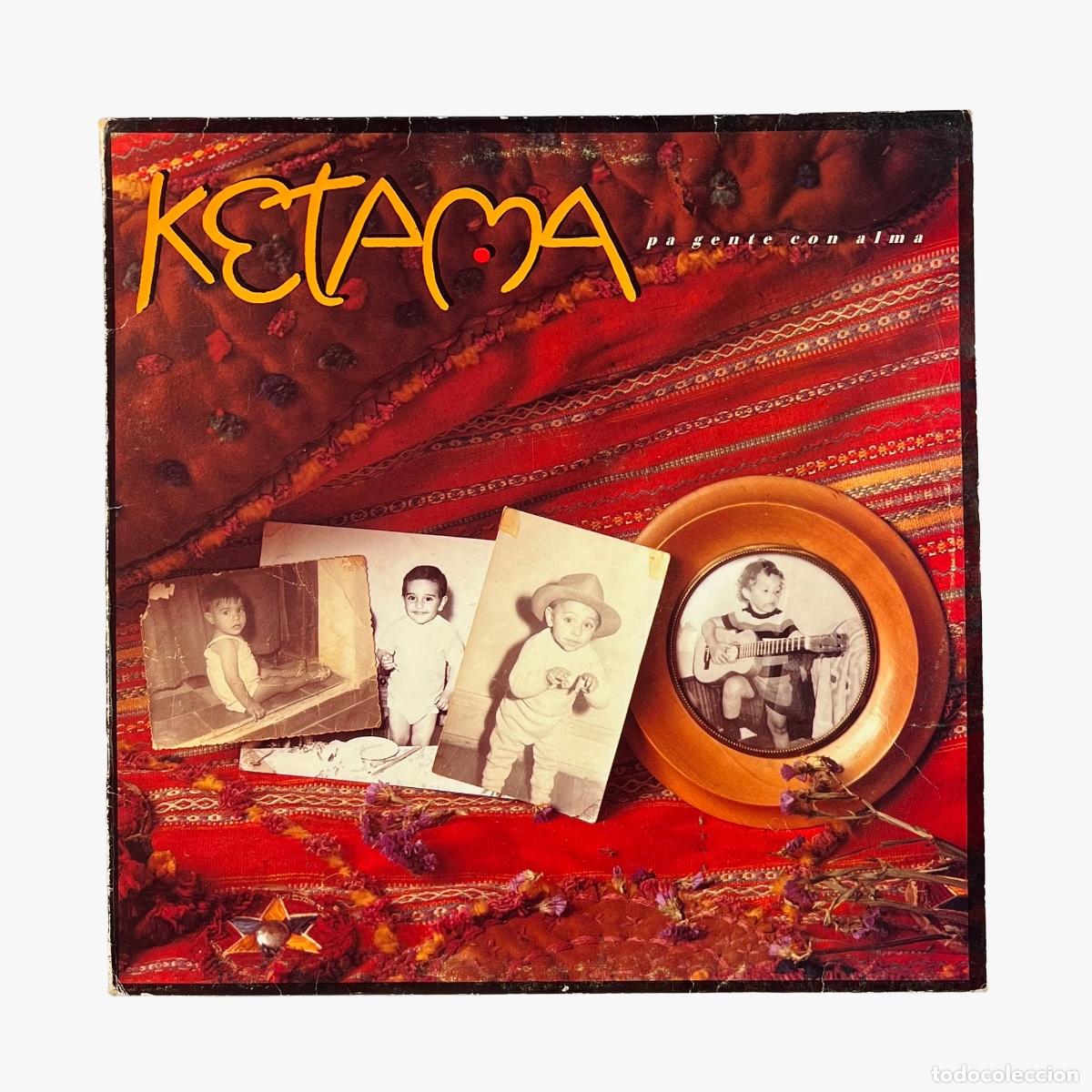 Discos de vinilo: LP. Ketama. Pa Gente con Alma (G+/VG+)