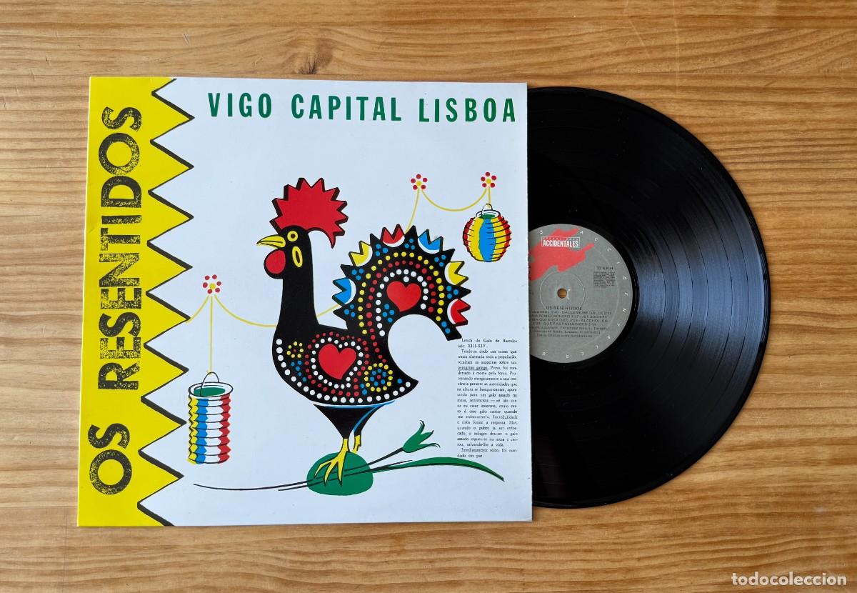Discos de vinilo: Os Resentidos - Vigo Capital Lisboa (LP, Album, RE). Spain 1984