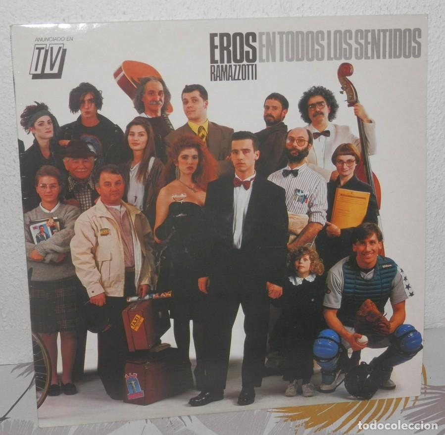 Discos de vinilo: DISCO LP DE VINILO DE EROS RAMAZZOTTI