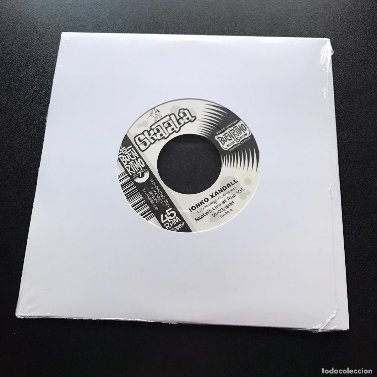 Discos de vinilo: Skatala Ionko Xandall / Madness disco de vinilo EP 7&rdquo; Buenritmo Records anniversary single