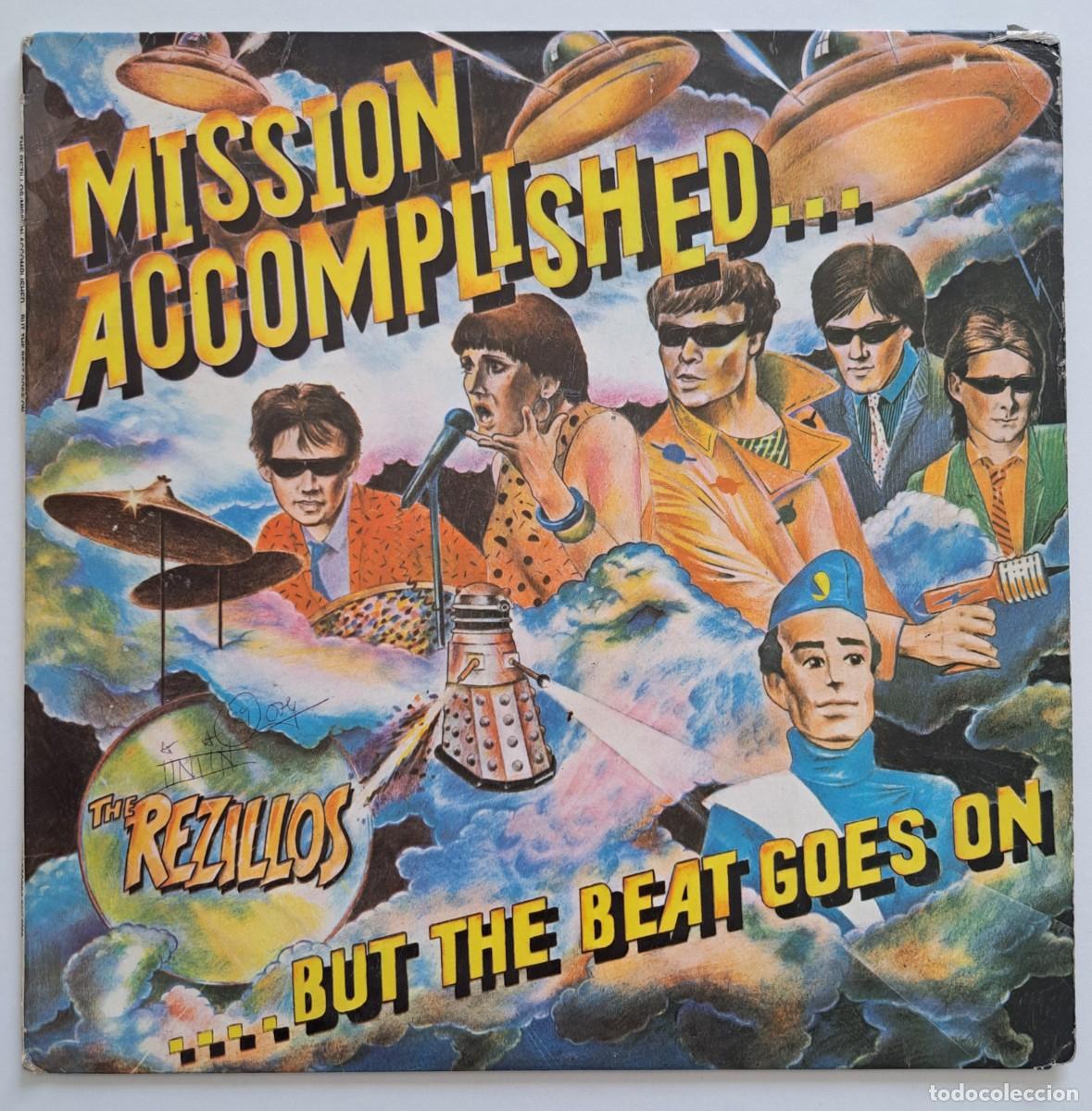 Discos de vinilo: THE RELLIZOS - MISSION ACCOMPLISHED... BUT THE BEAT GOES ON - SIRE &ndash; SK 6069 NP - PORTUGAL 1979