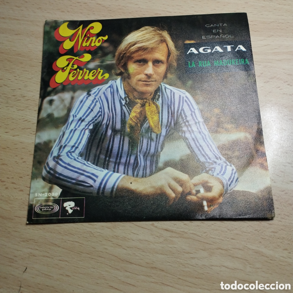 Discos de vinilo: Single 7&rdquo; Nino Ferrer 1969 canta en espa&ntilde;ol. &Aacute;gata