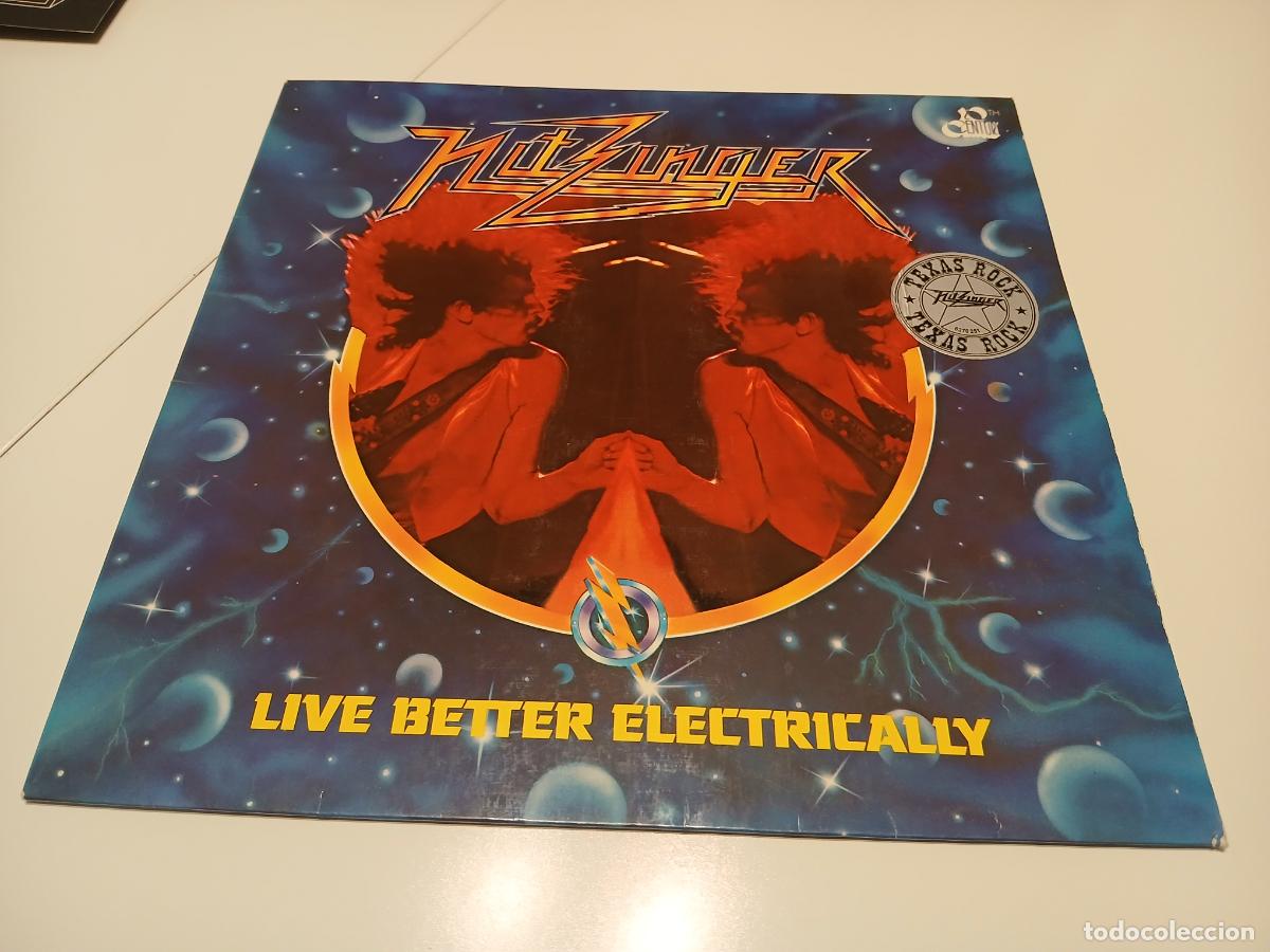 Discos de vinil: Nitzinger &ndash; Live Better Electrically- (1976) LP disco vinilo