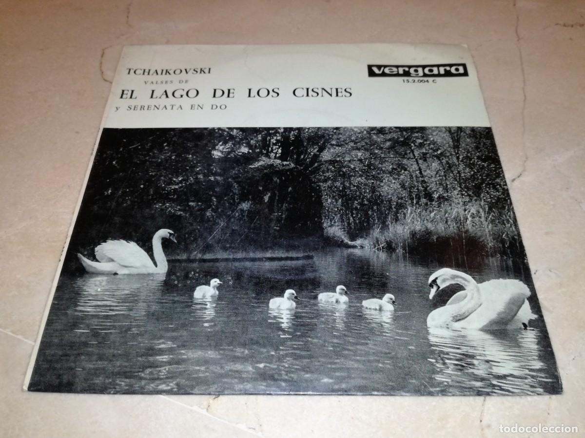 Discos de vinilo: TCHAIKOVSKY-VALSES DE EL LAGO DE LOS CISNES Y LA SERENATA EN DO-ORIGINAL 1962