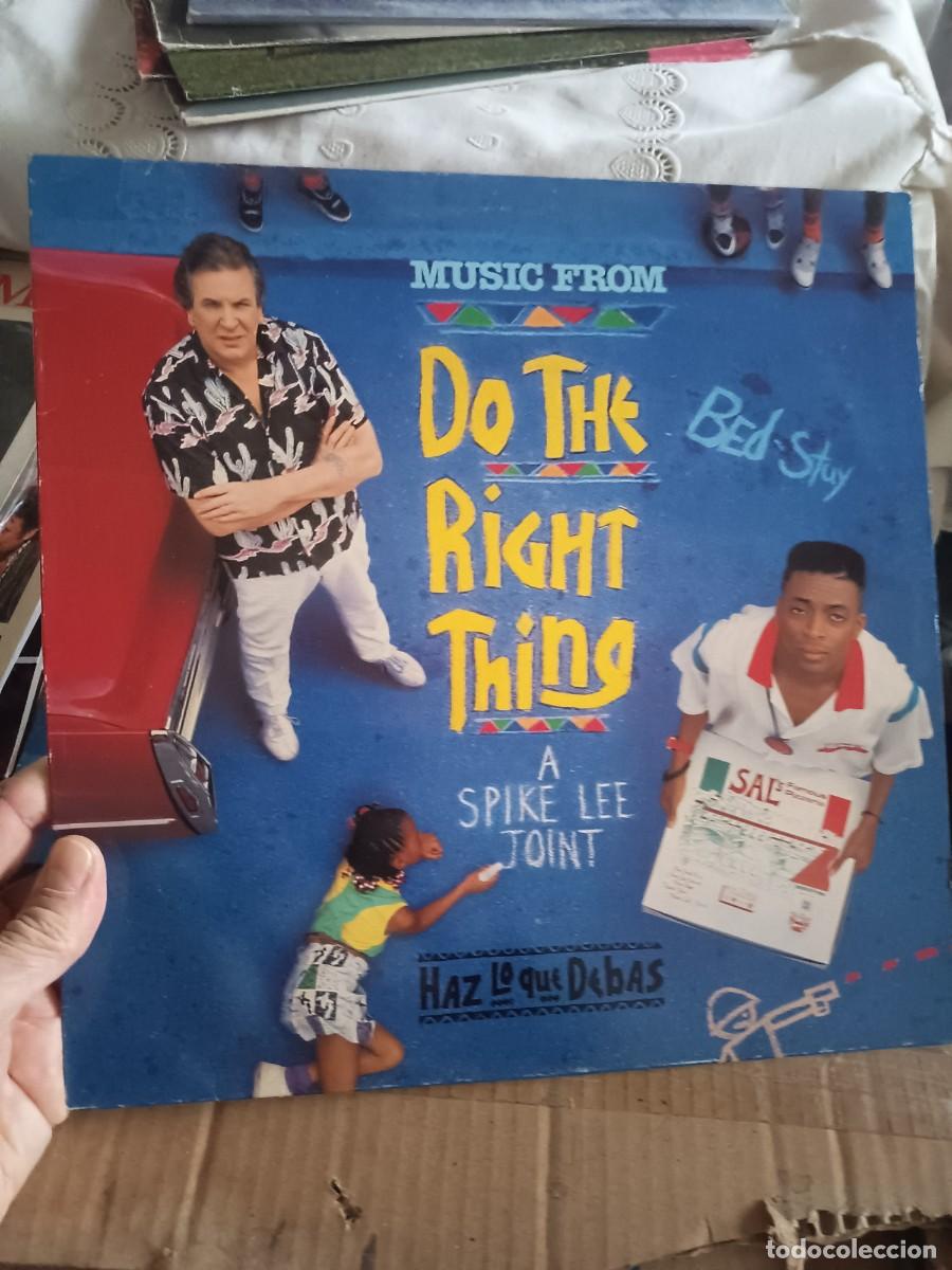 Discos de vinilo: LP DO THE RIGHT THING,( HIP HOP,FUNK)