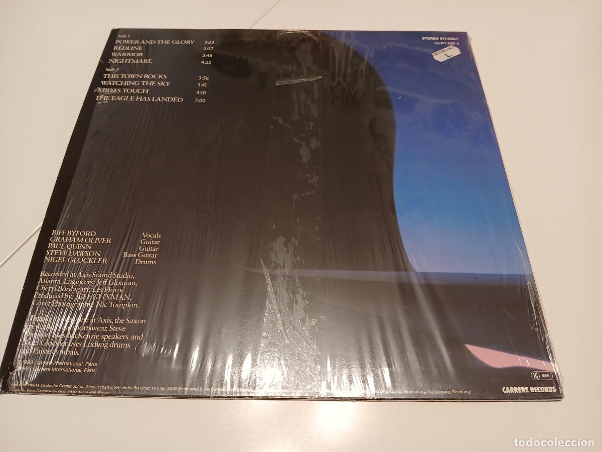 Discos de vinilo: Saxon &ndash; Power & The Glory- (1983) LP disco vinilo - Foto 7