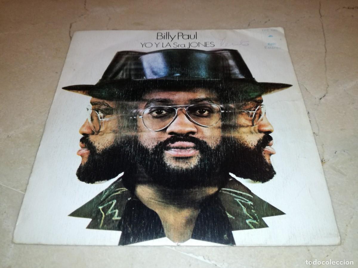 Discos de vinilo: BILLY PAUL - YO Y LA SRA. JONES EPIC - ORIGINAL ESPA&Ntilde;OL 1973