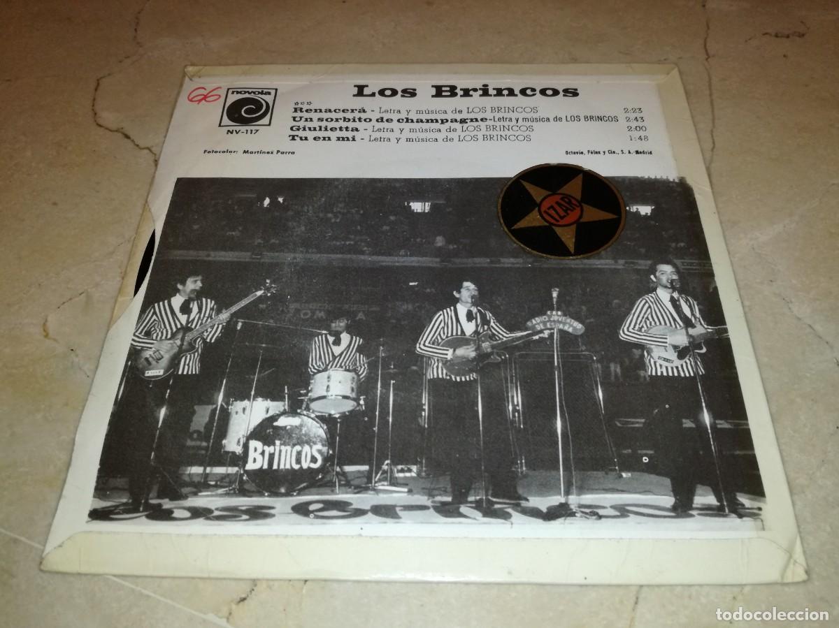 Discos de vinilo: LOS BRINCOS-EP RENACERA +3 - Foto 2