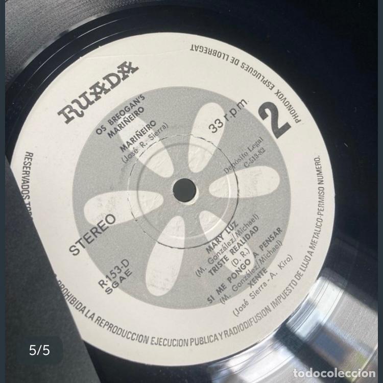 Discos de vinilo: LP Os Breogans Mari&ntilde;eiro - Foto 5