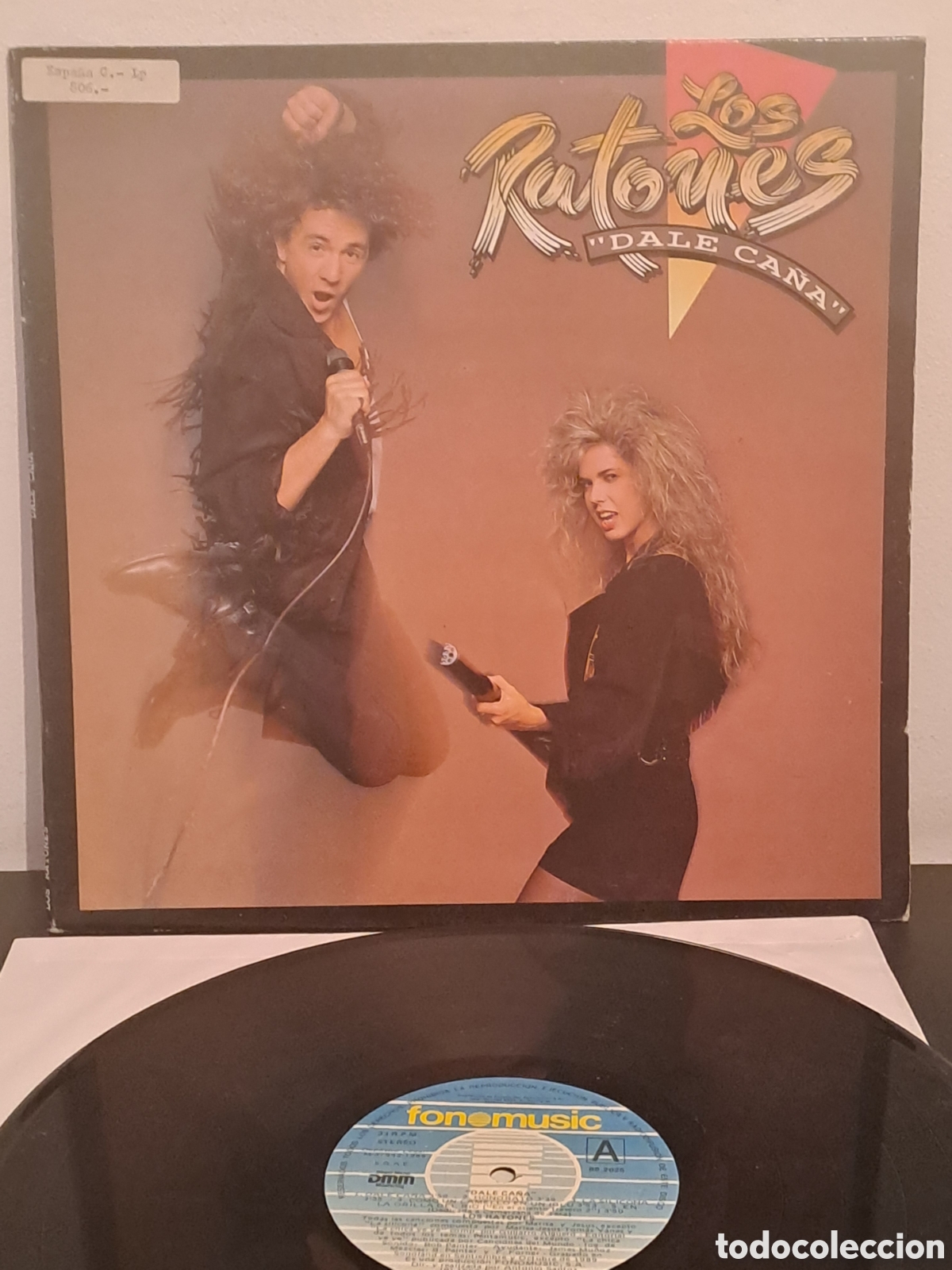 Discos de vinilo: Los Ratones Dale Ca&ntilde;a Fonomusic 1989 (88.2025) Espa&ntilde;a LP, &Aacute;lbum G&eacute;nero: Rock, Pop C.1