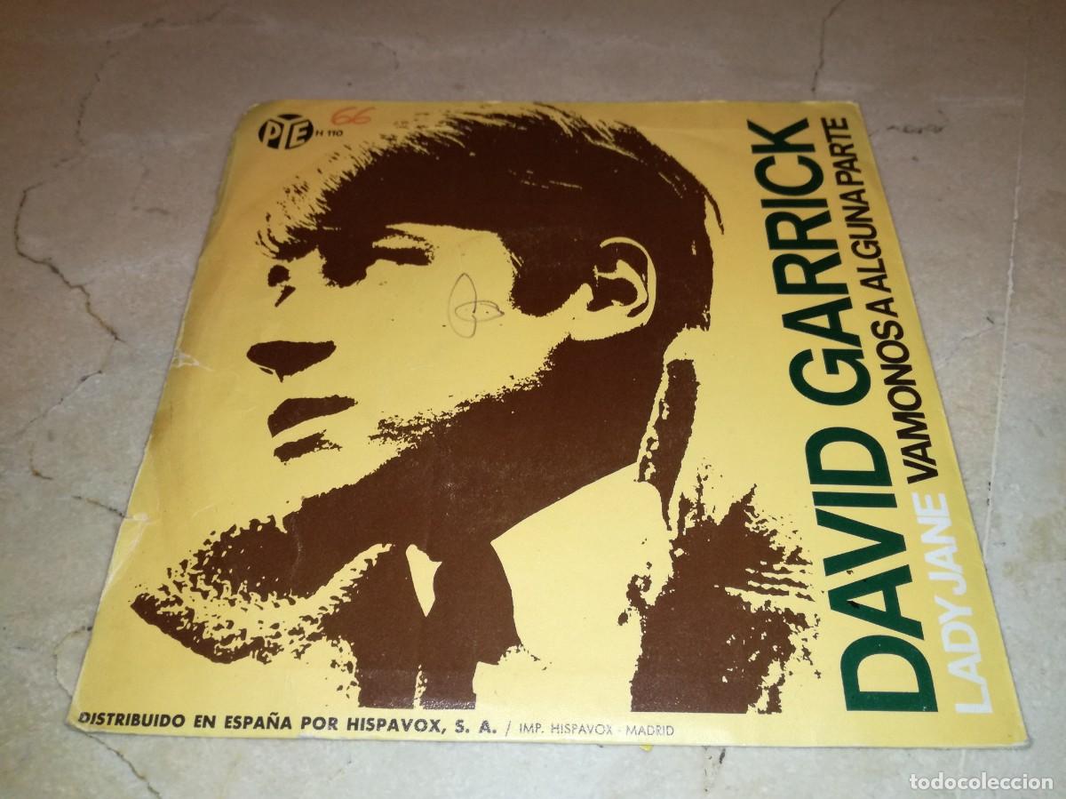 Discos de vinilo: DAVID GARRICK-LADY JANE-ORIGINAL ESPA&Ntilde;OL 1966 - Foto 2