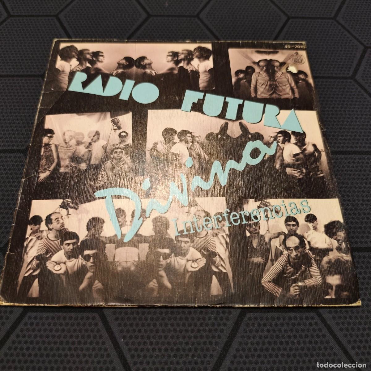 Discos de vinilo: Radio futura - Divina/Interferencias - single 1980.