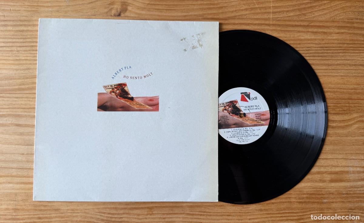 Vinyl-Schallplatten: Albert Pla - Ho Sento Molt (LP, Album). Spain 1989