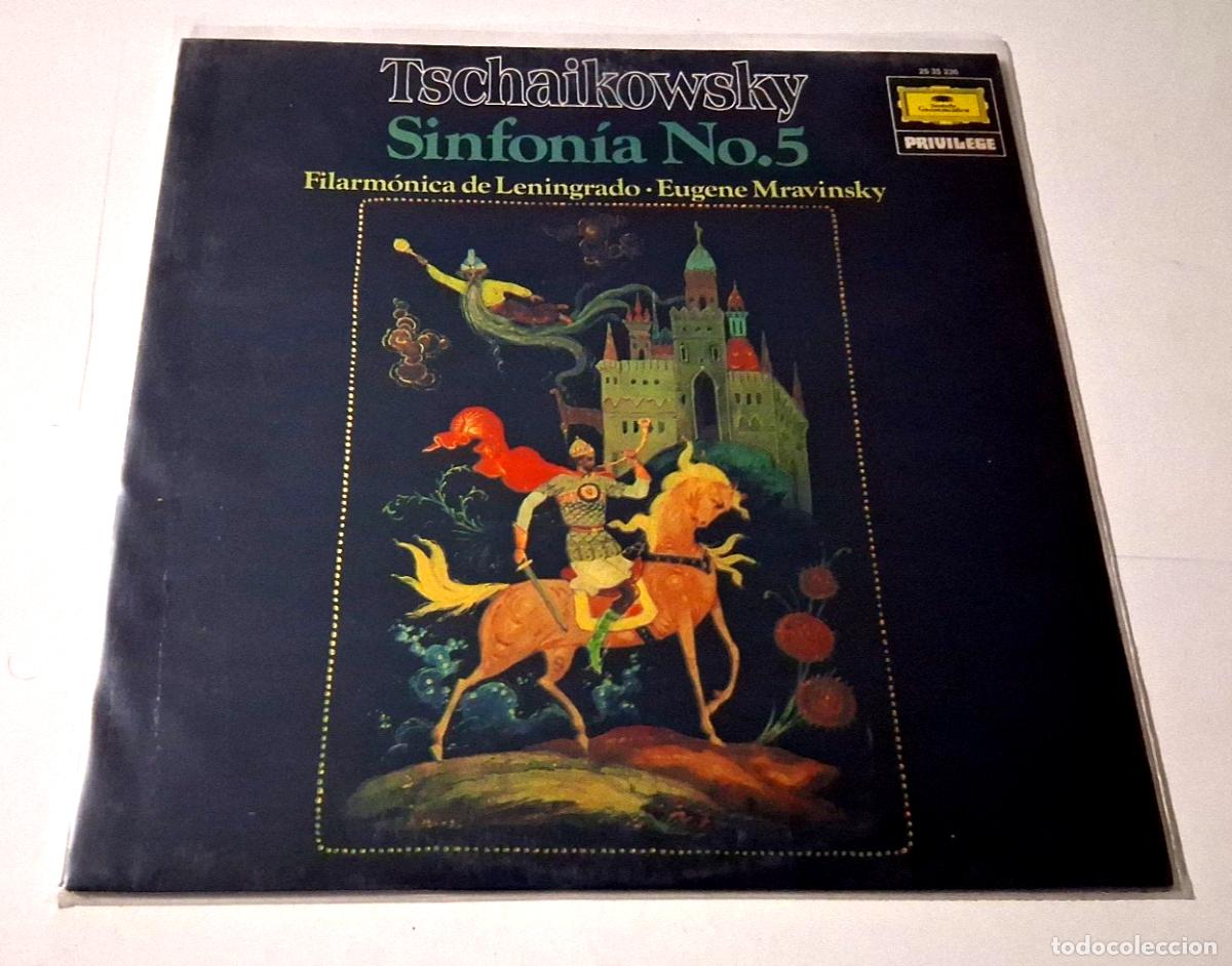 Discos de vinilo: EUGENE MRAVINSKY &rdquo;TSCHAIKOWSKY SINFONIA No 5&rdquo; LP VINYL 12&rdquo; LP VG/MBE VG/MBE