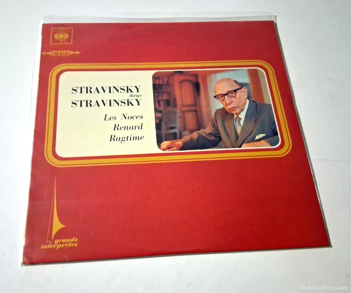 Discos de vinilo: IGOR STRAVINSKY &rdquo;STRAVISNKY DIRIGE STRAVINSKY&rdquo; LP VINYL 12&rdquo; LP VG/MBE VG/MBE