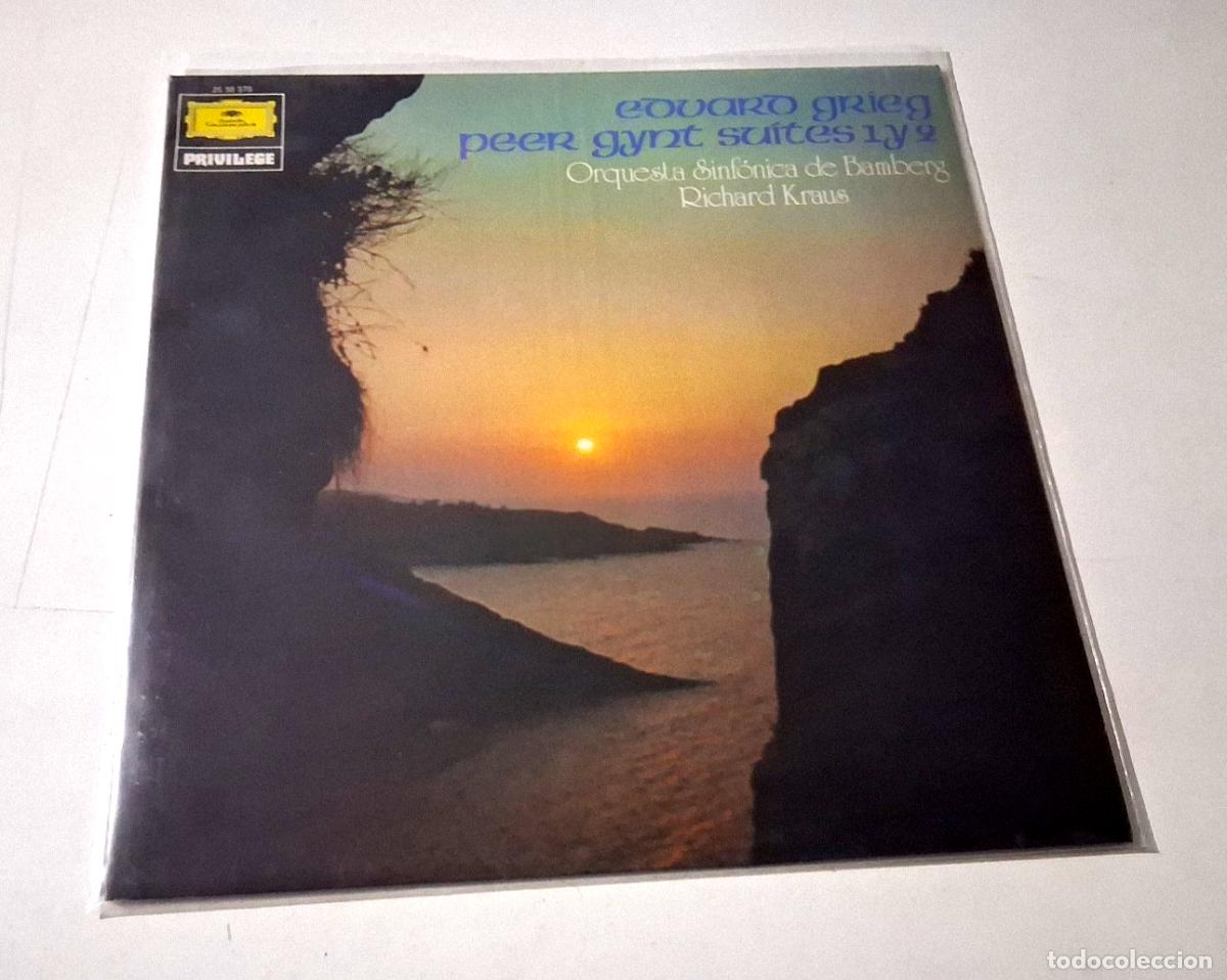 Discos de vinilo: RICHARD KRAUS EDVARD GRIEG PEER GYNT SUITES 1 & 2&rdquo; LP VINYL 12&rdquo; LP VG/MBE VG/MBE
