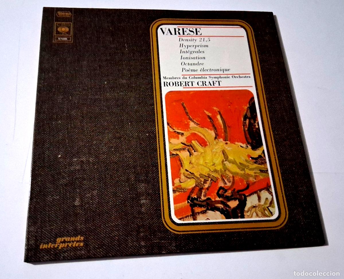 Discos de vinilo: ROBERT CRAFT &rdquo;VARESE DENSITY 21,5 HYPERRISM &rdquo; LP VINYL 12&rdquo; EX/EX VG/MBE GATEFOLD