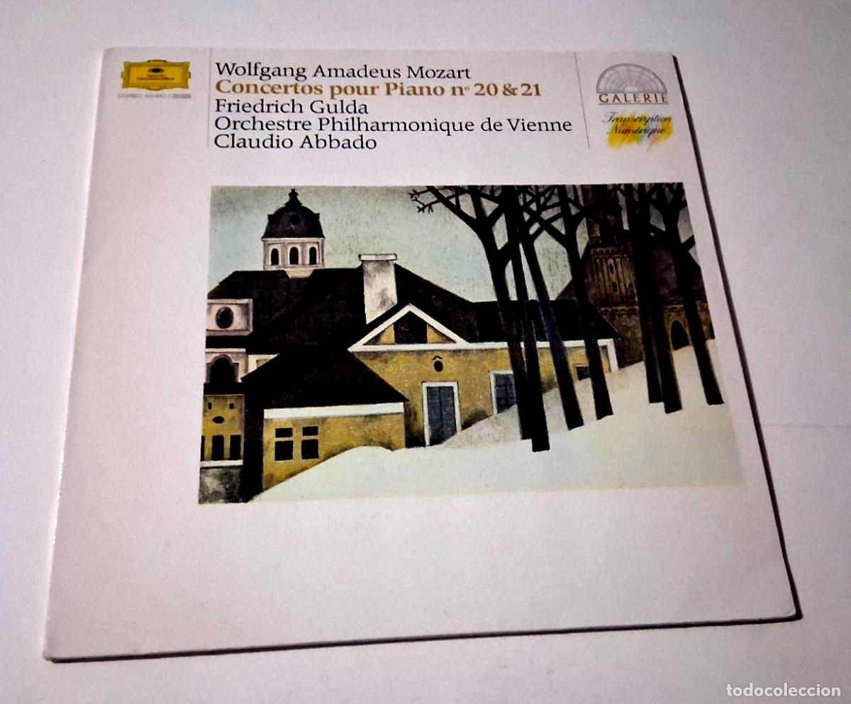 Discos de vinilo: CLAUDIO ABBADO FRIEDRICH GULDA MOZART CONCERTOS PIANO&rdquo; LP VINYL 12&rdquo; EX/EX VG/MBE