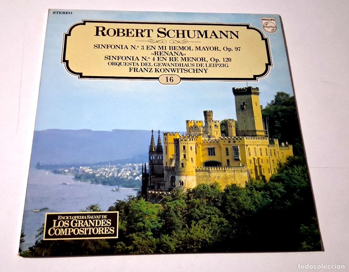 Discos de vinilo: FRANZ KONWITSCHNY &rdquo;SCHUMANN SINFONIA No 3 EN MI BEMO&rdquo; LP VINYL 12&rdquo; VG/MBE VG/MBE