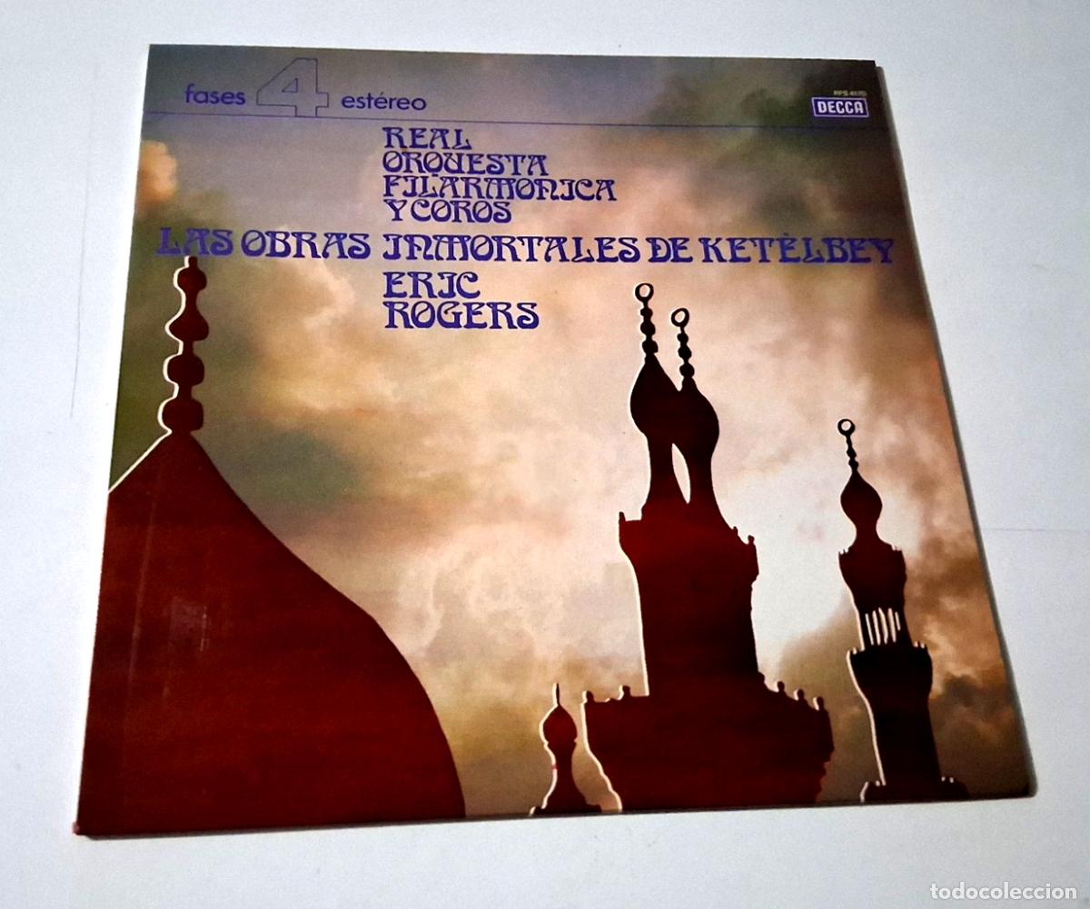 Discos de vinilo: ERIC ROGERS &rdquo;LAS OBRAS INMORTALES DE KETELBEY&rdquo; LP VINYL 12&rdquo; VG/MBE VG/MBE