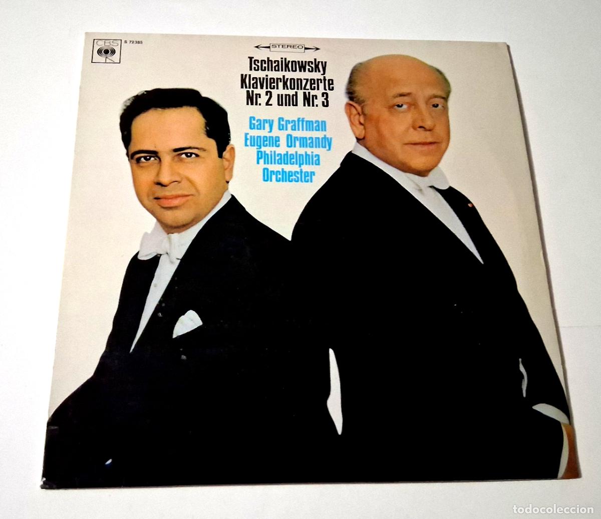Discos de vinilo: GARY GRAFFMAN EUGENE ORMANDY &rdquo;TSCHAIKOWSKY KLAVIERKONZERTE 2&rdquo; LP VINYL 12&rdquo; G/BE