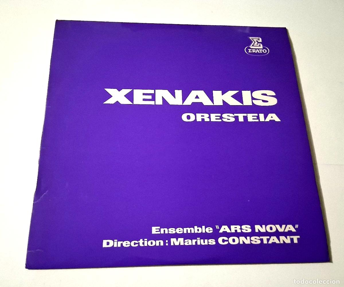 Discos de vinilo: IANNIS XENAKIS &rdquo;ORESTEIA&rdquo; LP VINYL 12&rdquo; G/BE G/BE MARIUS CONSTANT