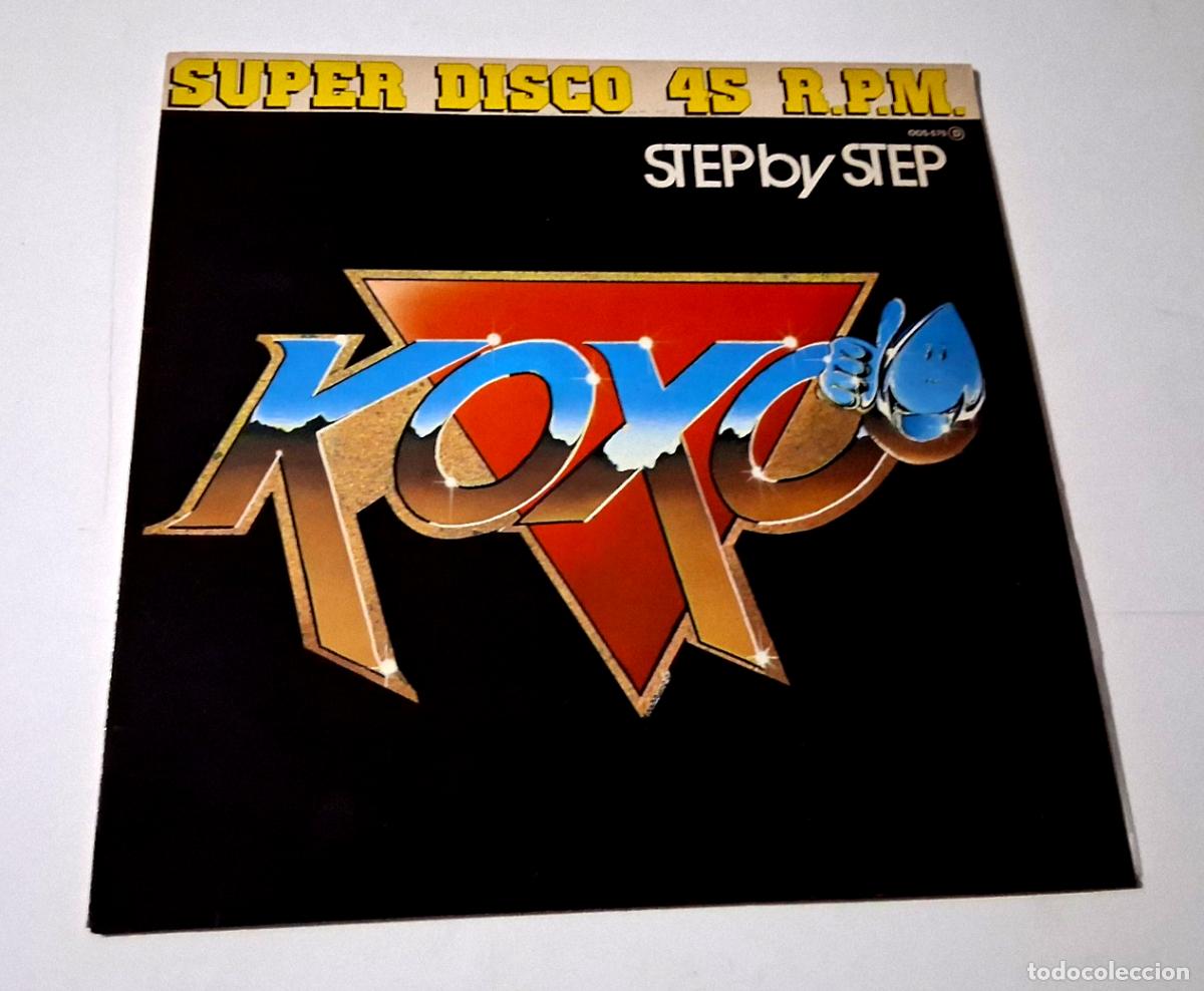 Discos de vinilo: KOXO &rdquo;STEP BY STEP&rdquo; MAXI 12&rdquo; VINYL VG/MBE VG/MBE