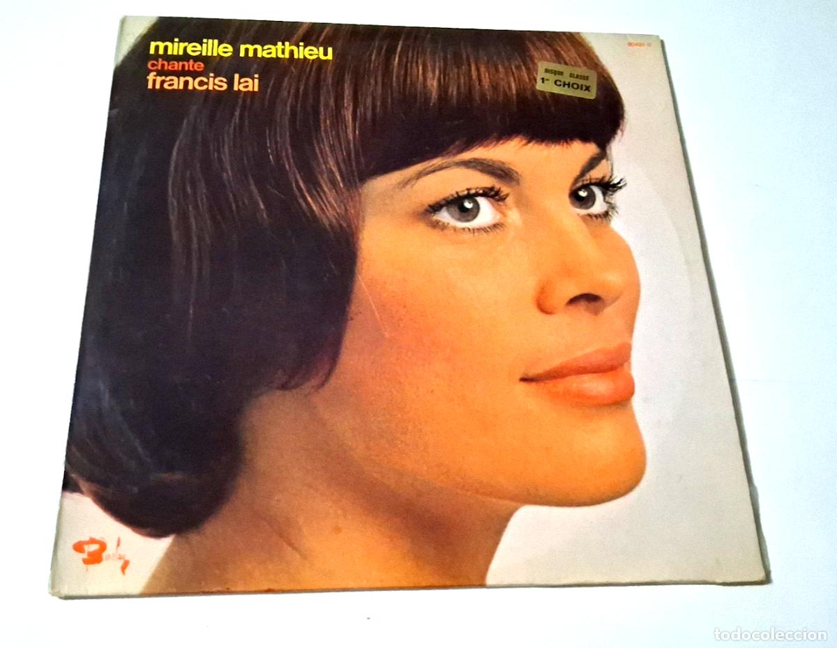 Discos de vinilo: MIREILLE MATHIEU &rdquo;CHANTE FRANCIS LAI&rdquo; LP VINYL 12&rdquo; G/BE G/BE