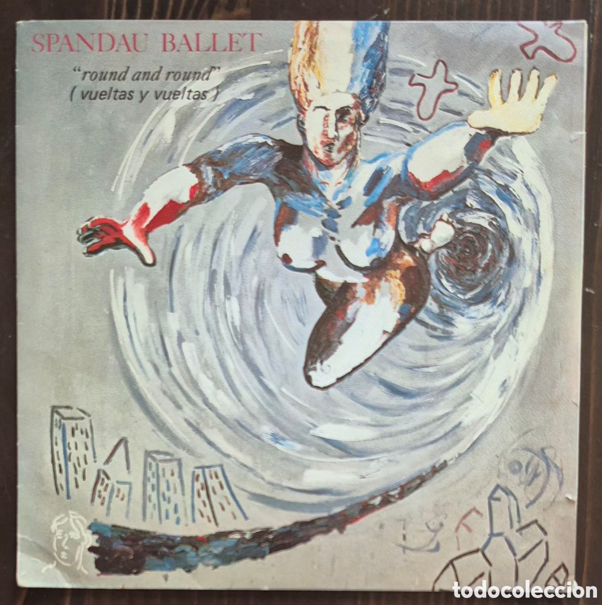 Discos de vinilo: SINGLE - SPANDAU BALLET - ROUND AND ROUND - 1985 ESPA&Ntilde;A (PROMO)