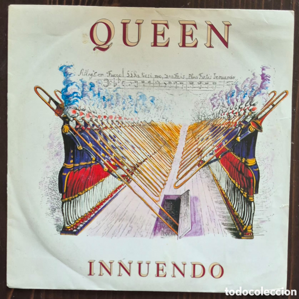 Discos de vinilo: SINGLE - QUEEN - INNUENDO - 1991 ESPA&Ntilde;A