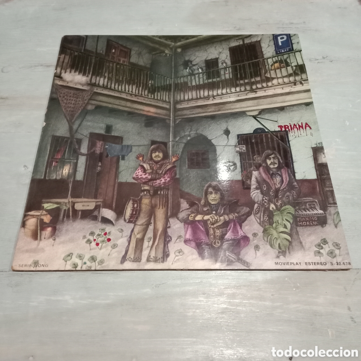 Discos de vinilo: TRIANA - EL PATIO - LP DOBLE GATEFOLD