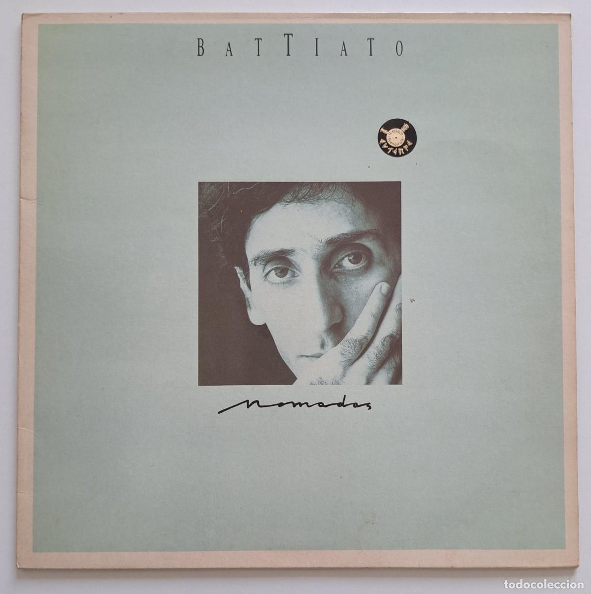 Discos de vinilo: FRANCO BATTIATO - NOMADAS - EMI &ndash; 066 11 8774 1 - SPAIN 1987