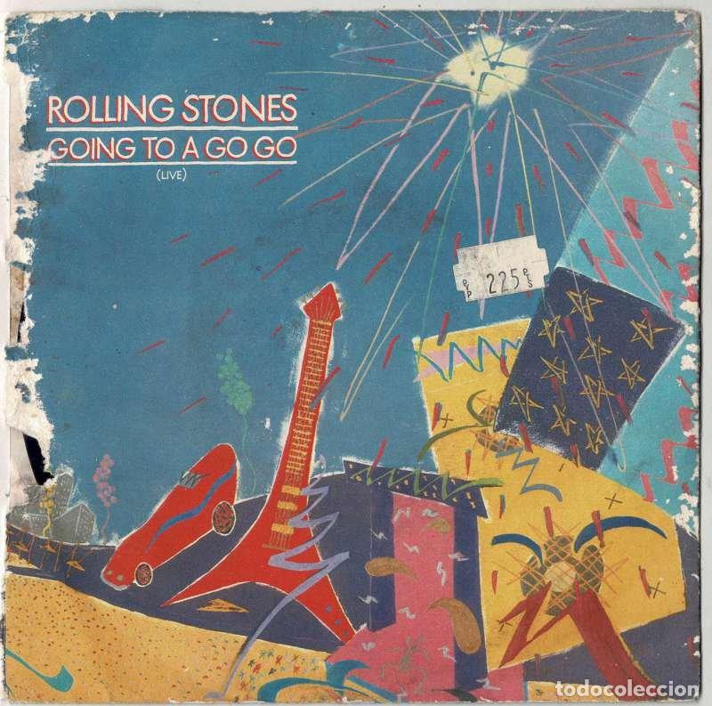 Discos de vinilo: Rolling Stones - Going to a Go Go / Beast of Burden. Single