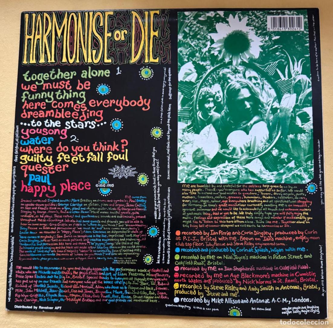 Discos de vinilo: me 33t harmonise or die EX NM - Foto 4